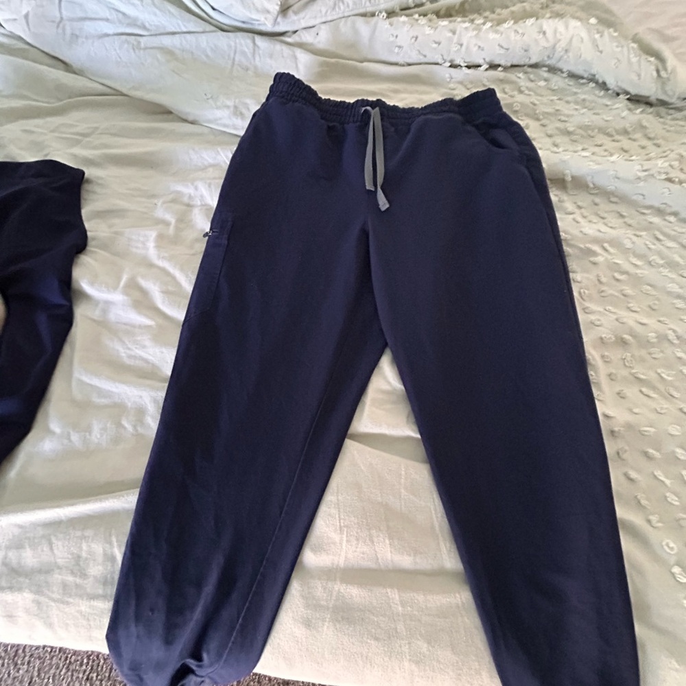 Navy Blue Jogger Pants